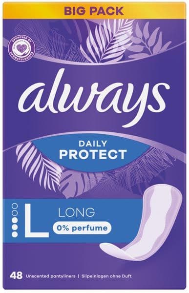 Always inlegkruisjes Daily Protect lang 48 stuks