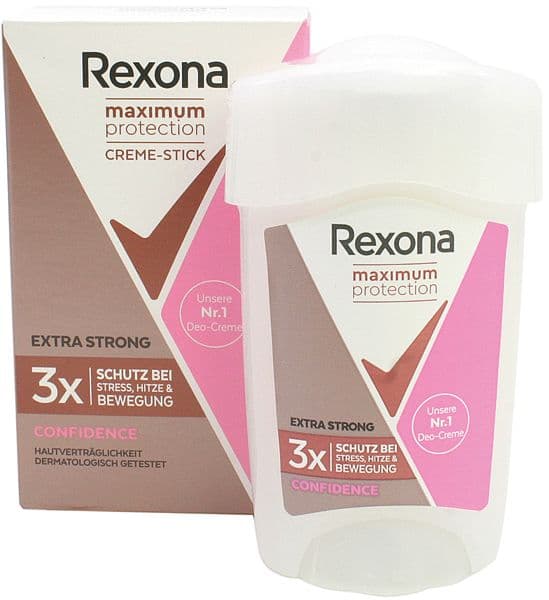 Rexona Deodorant Stick 45ml Maximale Bescherming Zelfvertrouwen