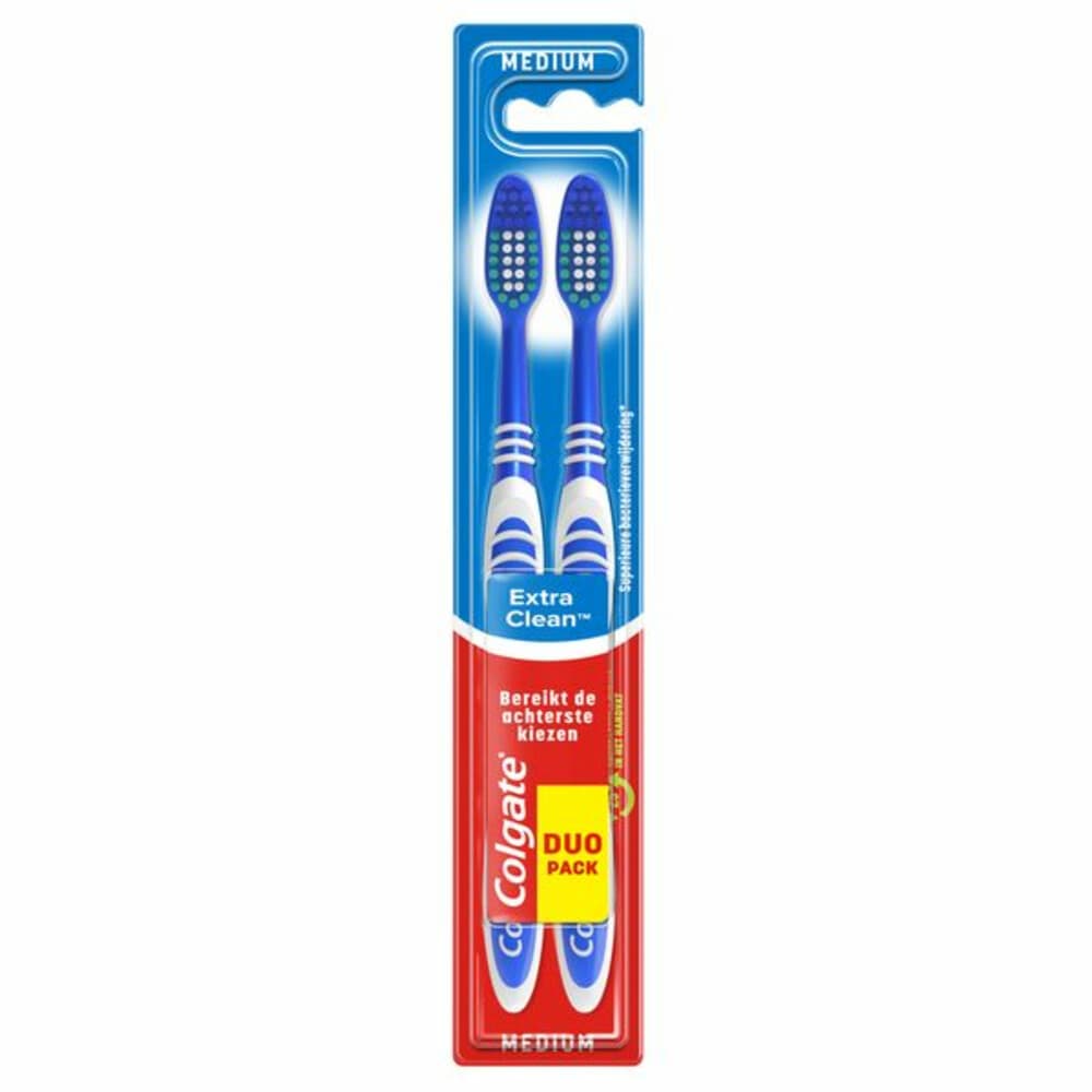 Colgate Tandenborstel Extra Clean Medium 2 Stuks 3