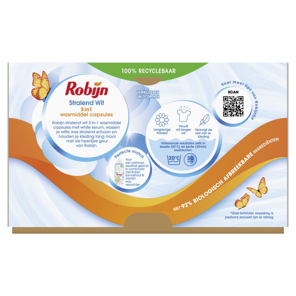 Robijn Wasmiddel Capsules White 15 stuks 2