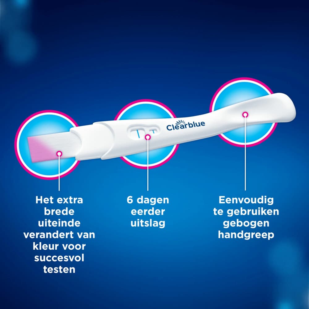 CB ZWANGER TEST VISUEEL VROEGE 2CT 3