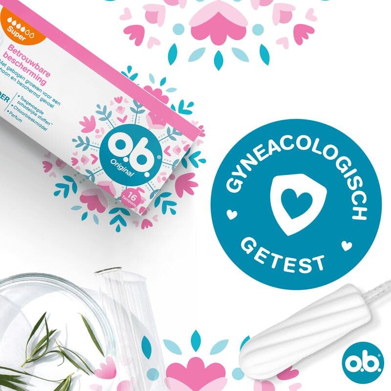 Ob Tampons Original Super 16 Stuks 2