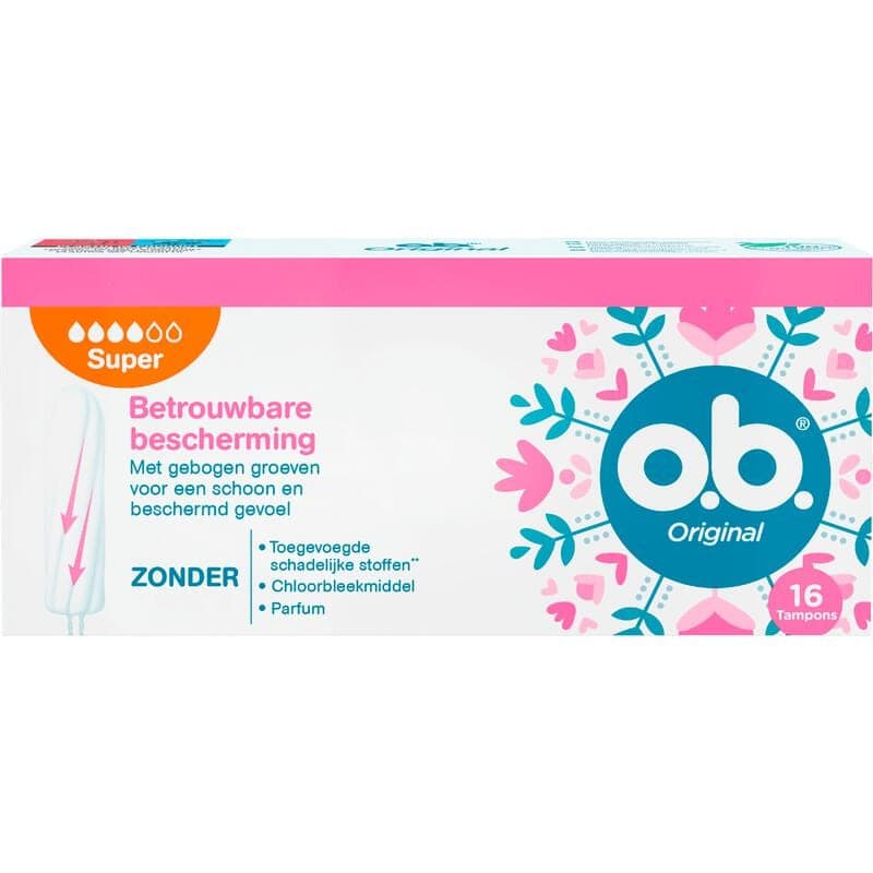 Ob Tampons Original Super 16 Stuks