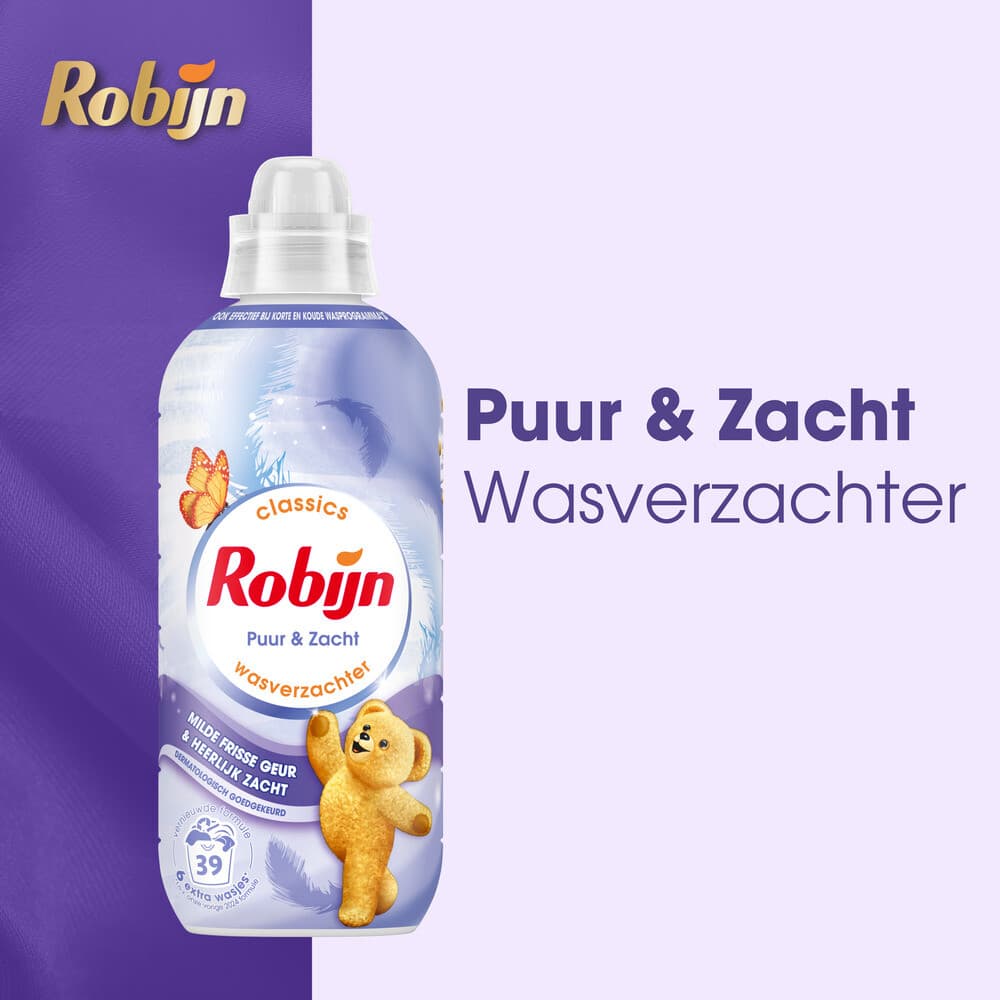 Robijn wasverzachter  Puur & Zacht 780 ml 3