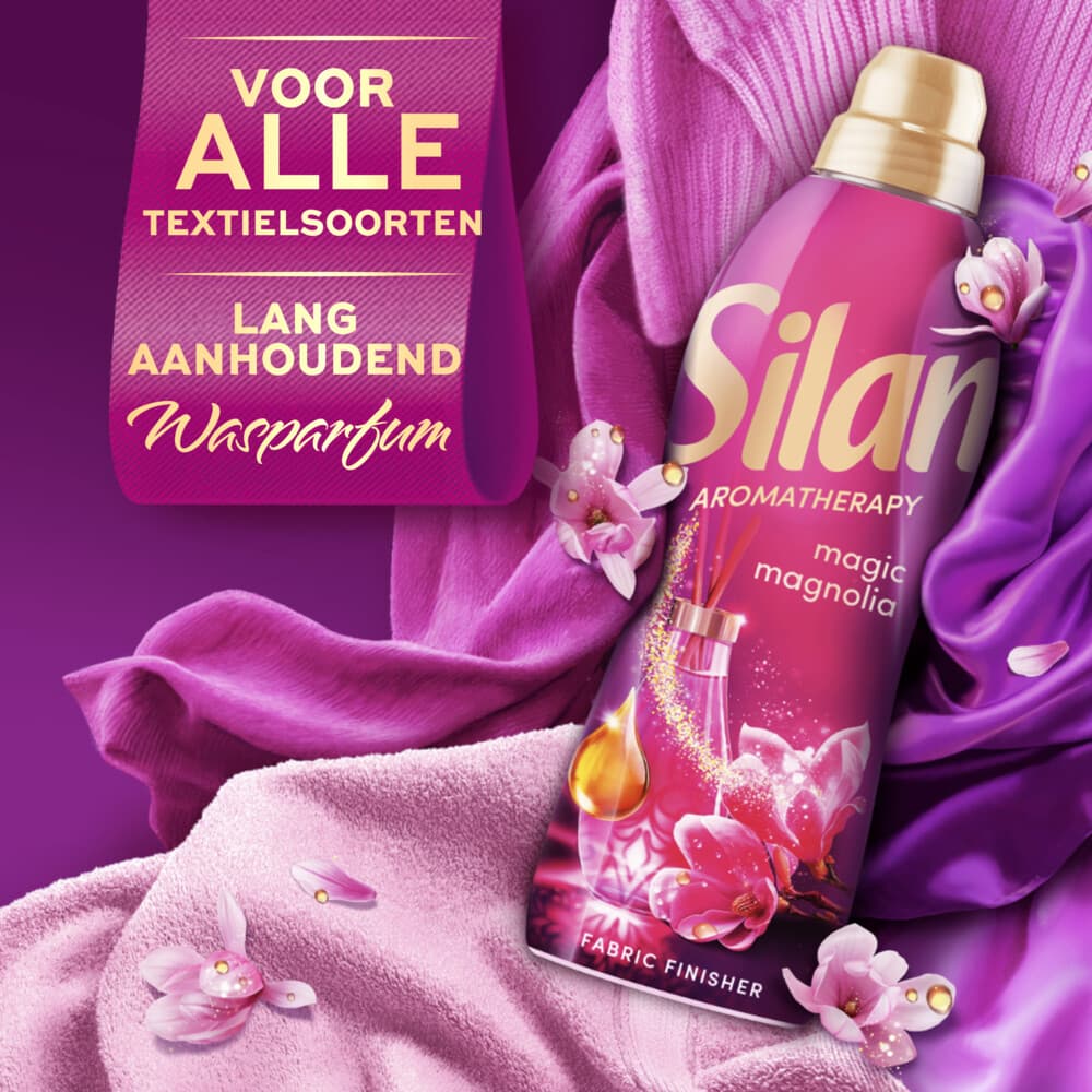 Silan Wasverzachter AT Magic Magnolia 770 ml 35 wb 3
