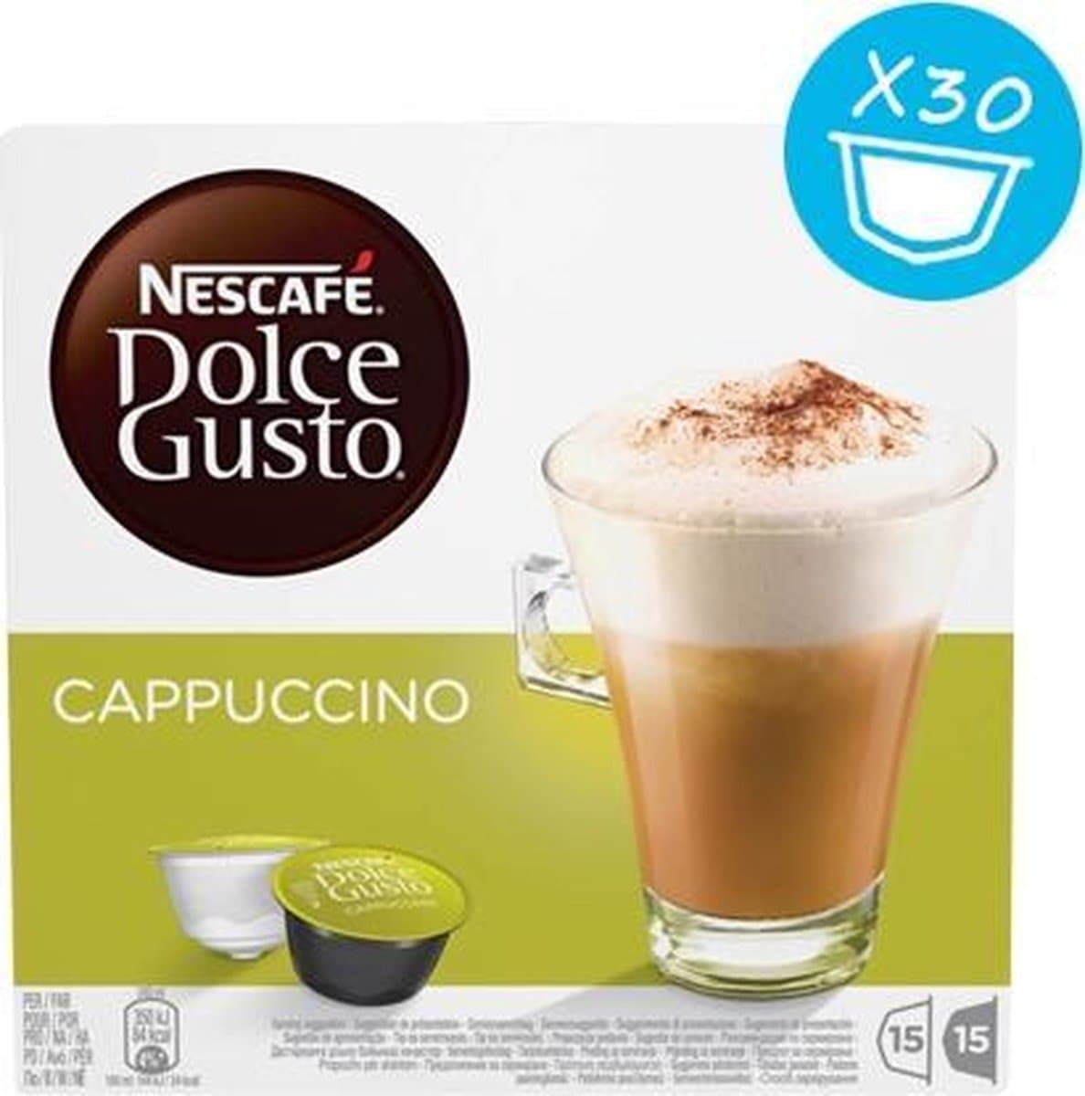 Dolce Gusto XL Cappuccino 30 caps./ 349,5 gr.