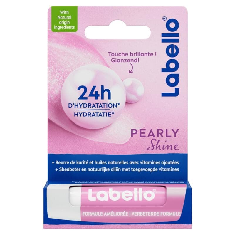 Labello Lippen Balsem Pearly Shine 4,8 Gram