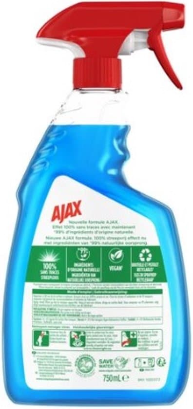 Ajax Glasreiniger Spray 750 ml