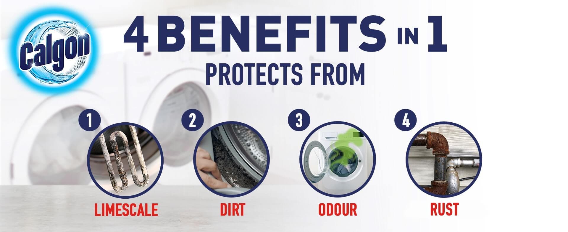 Calgon 4-in-1 Power Tabs 47 stuks Waterontharder 3