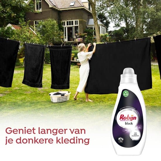 Robijn Wasmiddel Vloeibaar Black 700ml (Velvet) 2