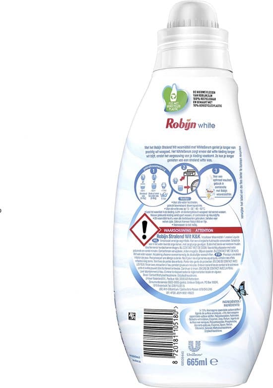 Robijn Wasmiddel Vloeibaar Wit 700ml 3