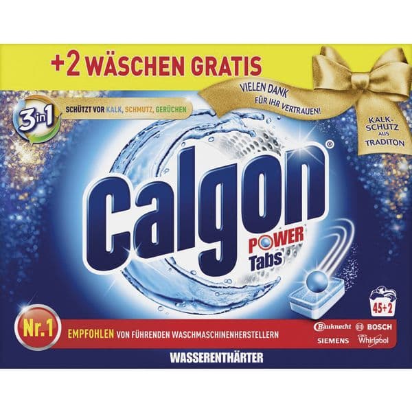 Calgon 4-in-1 Power Tabs 47 stuks Waterontharder