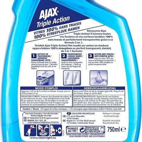 Ajax Glasreiniger Spray 750 ml 2