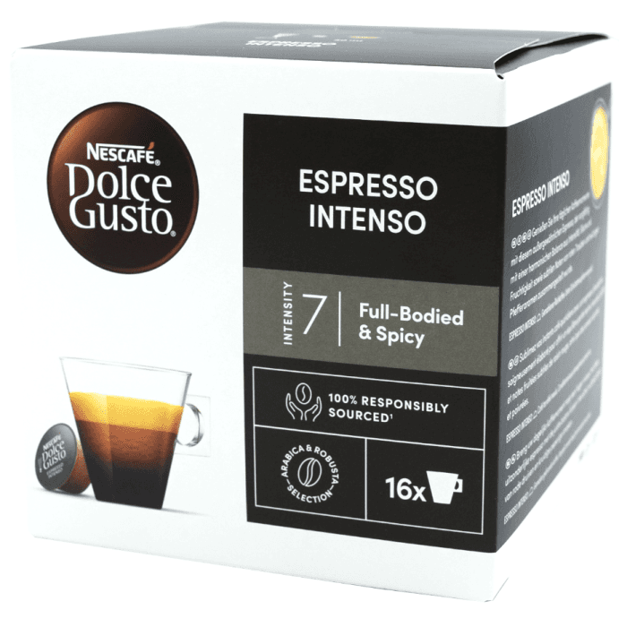 Dolce Gusto espresso intenso 112 gr.
