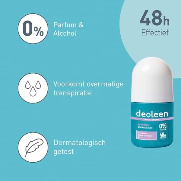 Deoleen deoroller Sensitive 50 ml