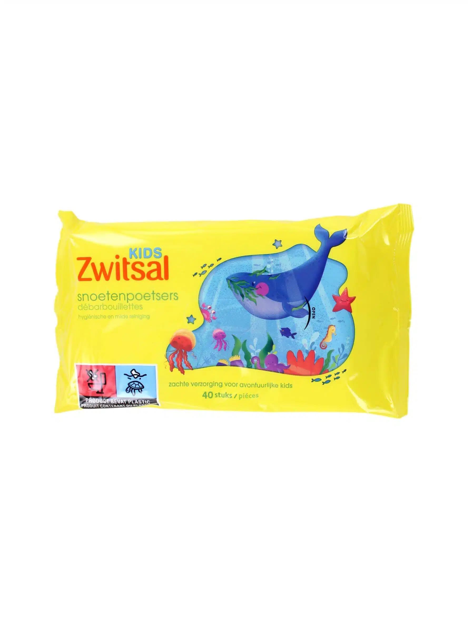 Zwitsal Snoetenpoetsers 40 Stuks