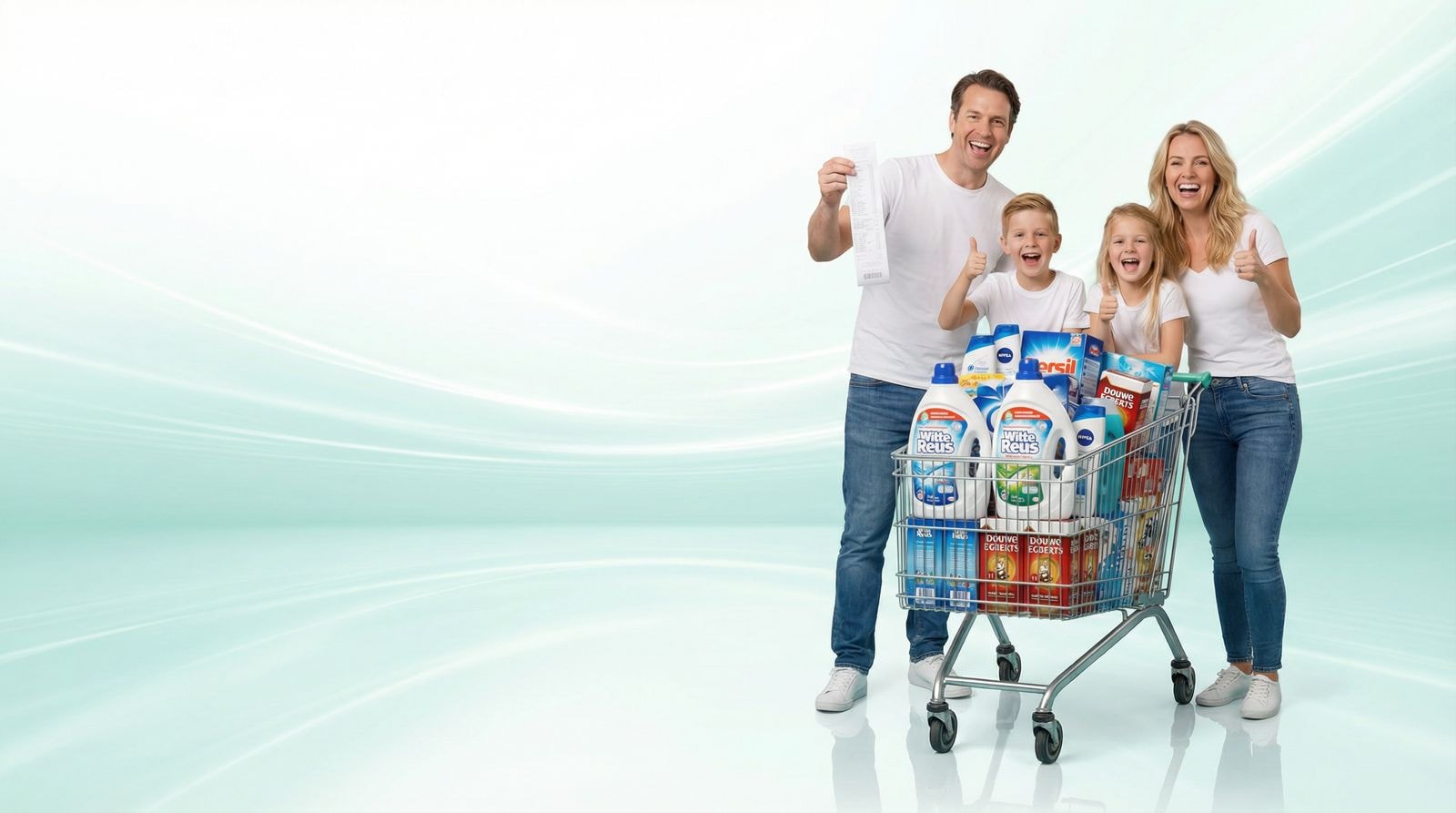 A-merk huishoudproducten bij Samenvoordelig — Ariel, Pampers, Dove en meer tegen inkoopprijs