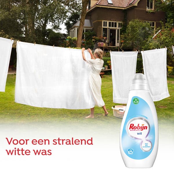 Robijn Wasmiddel Vloeibaar Wit 700ml