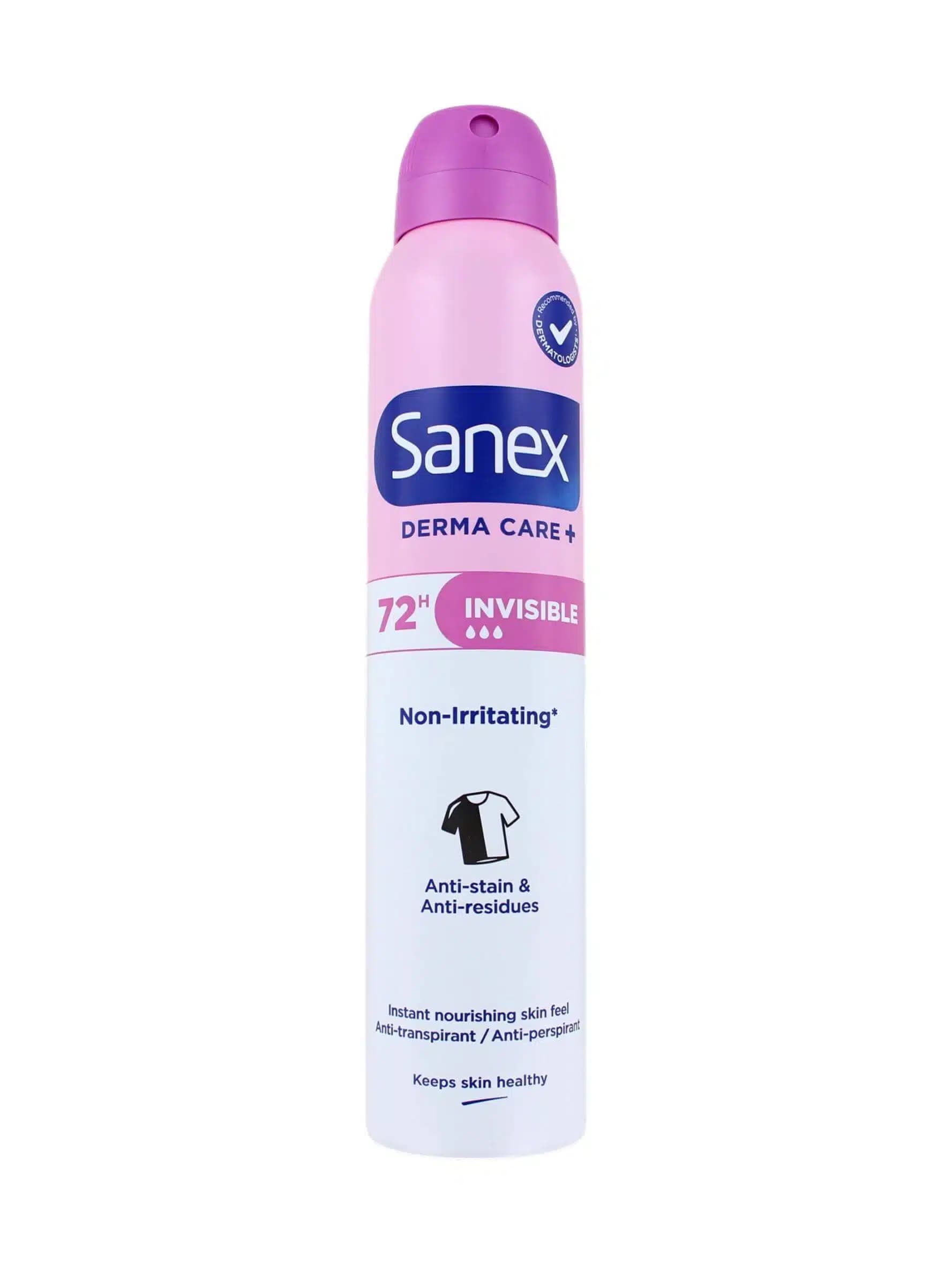 Sanex Deodorant Spray Invisible 200 ml